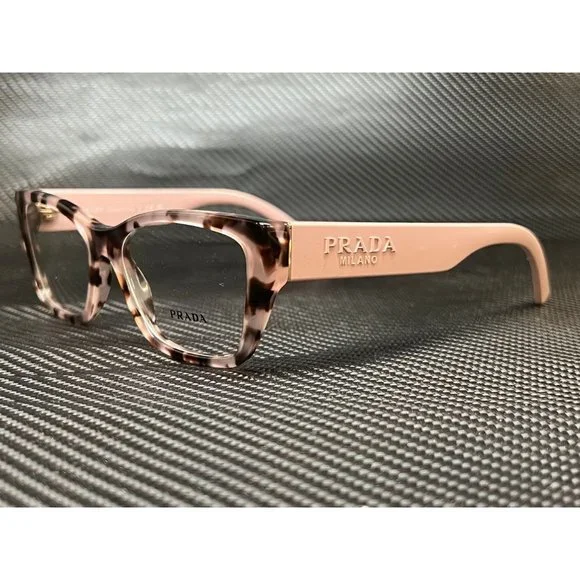 Prada Accessories Prada Tortoise Light Pink 54mm Eyeglasses